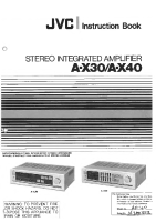 JVC A-X40-Owners-Manual